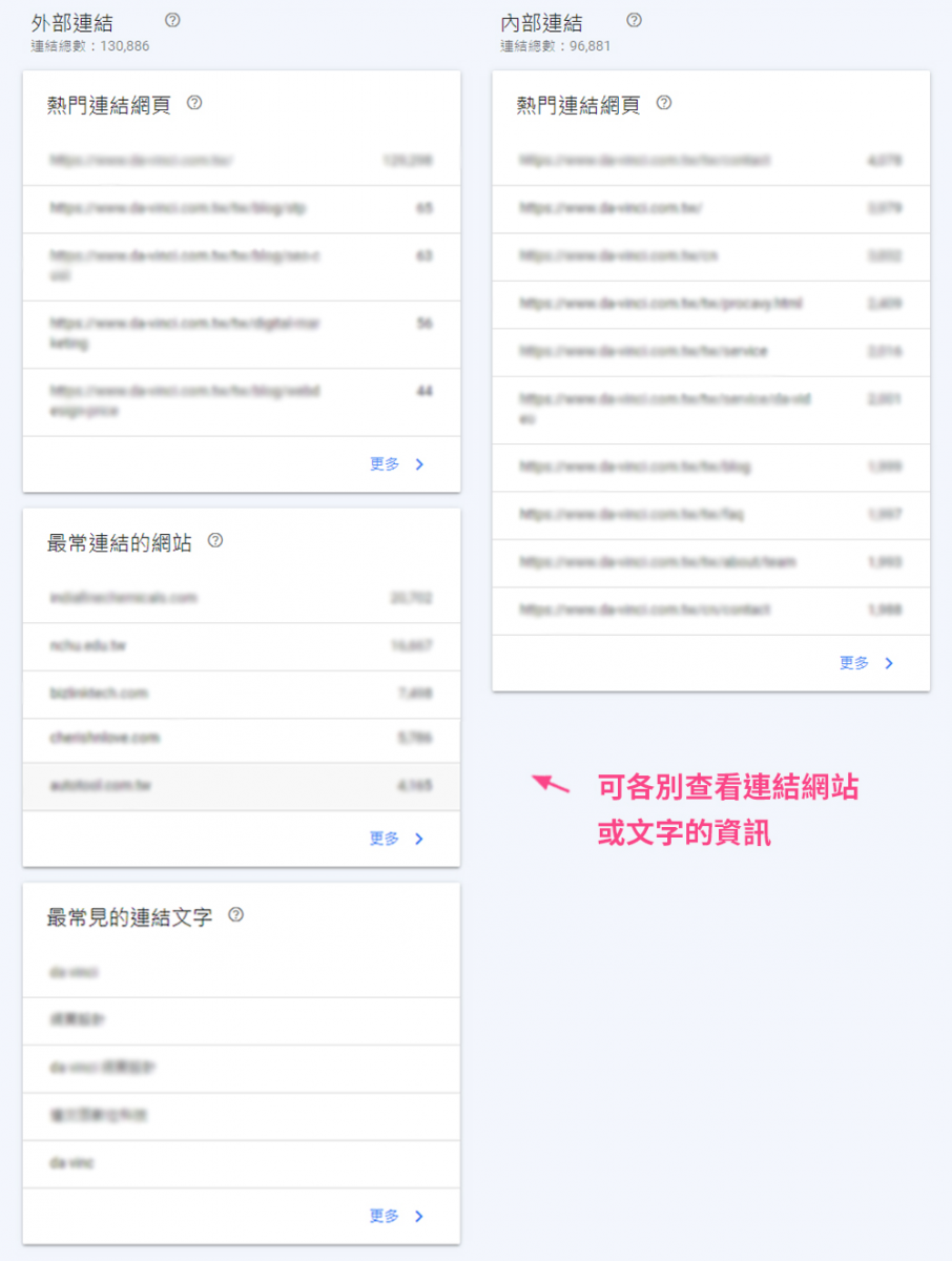 Search Console連結報表-2