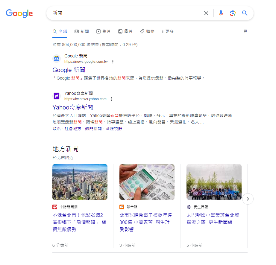 Google新聞