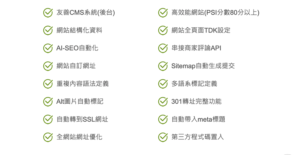 好的SEO架構的網站設計