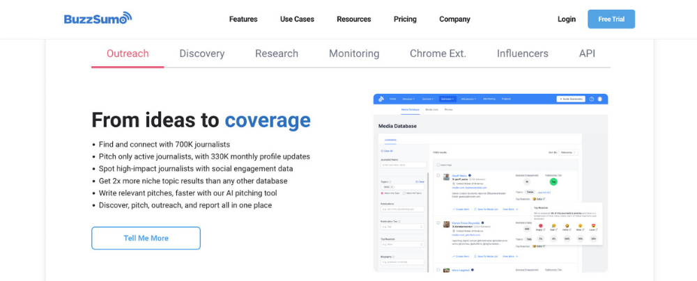 SEO軟體28、Buzzsumo