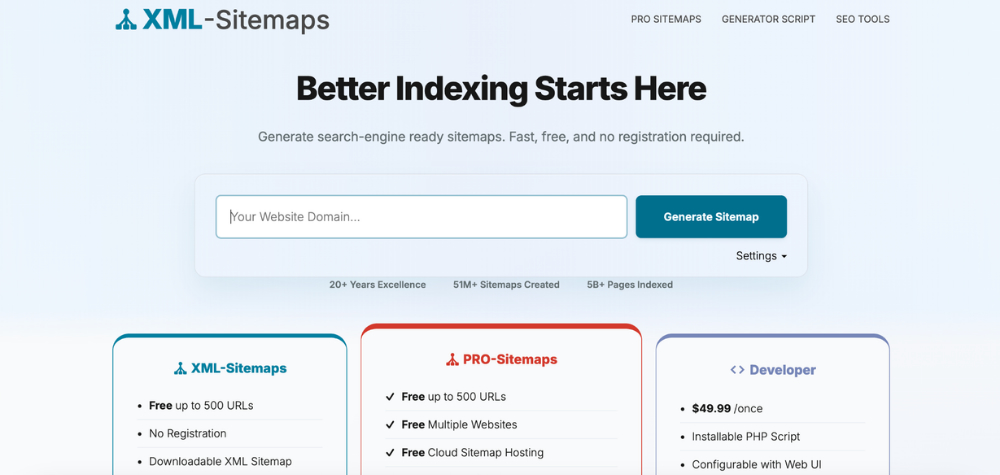 SEO軟體31、Xml-Sitemaps