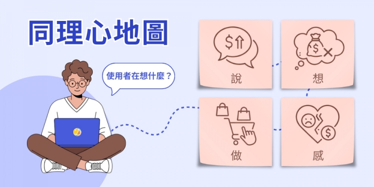 同理心地圖是什麼？別再猜使用者想什麼，5 步驟挖出真實需求